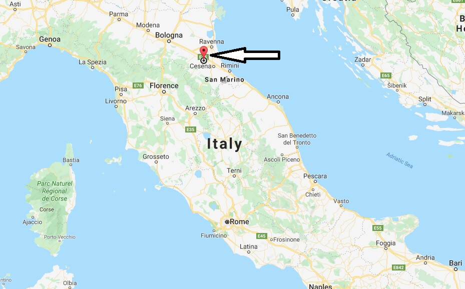 Where is Forli Located? What Country is Forli in? Forli Map
