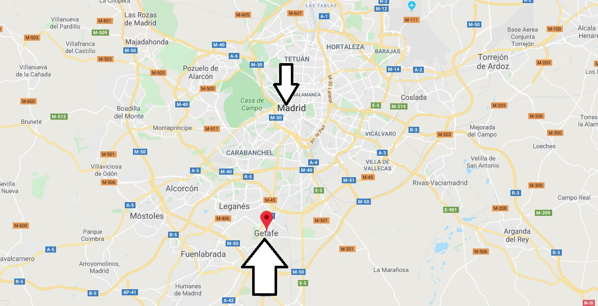 Where is Getafe Located? What Country is Getafe in? Getafe Map
