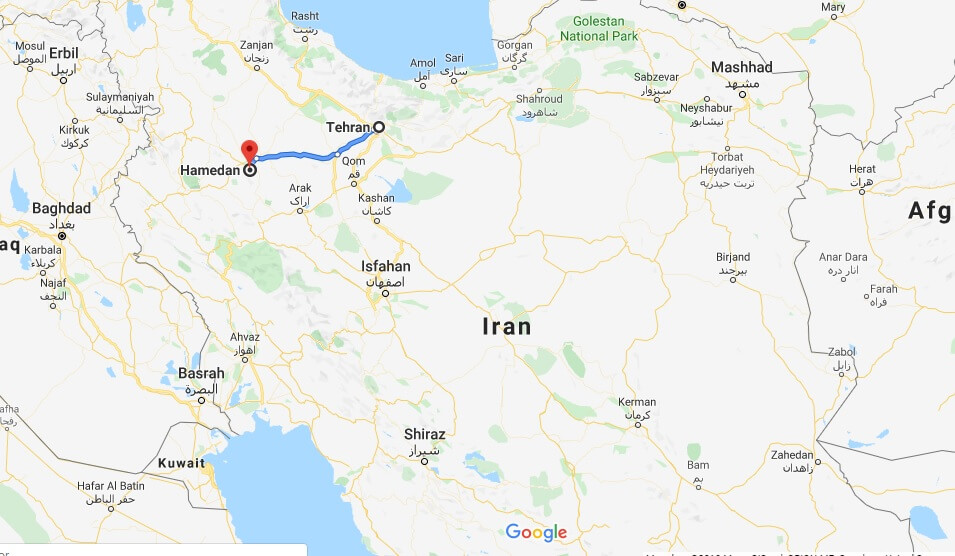 Where is Hamadan Located? What Country is Hamadan in? Hamadan Map