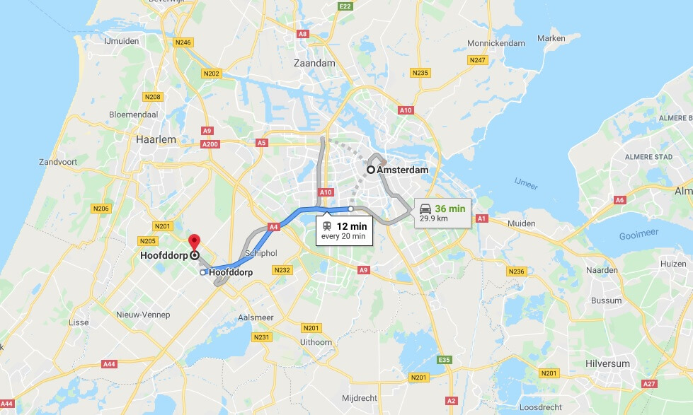 Where is Hoofddorp Located? What Country is Hoofddorp in? Hoofddorp Map