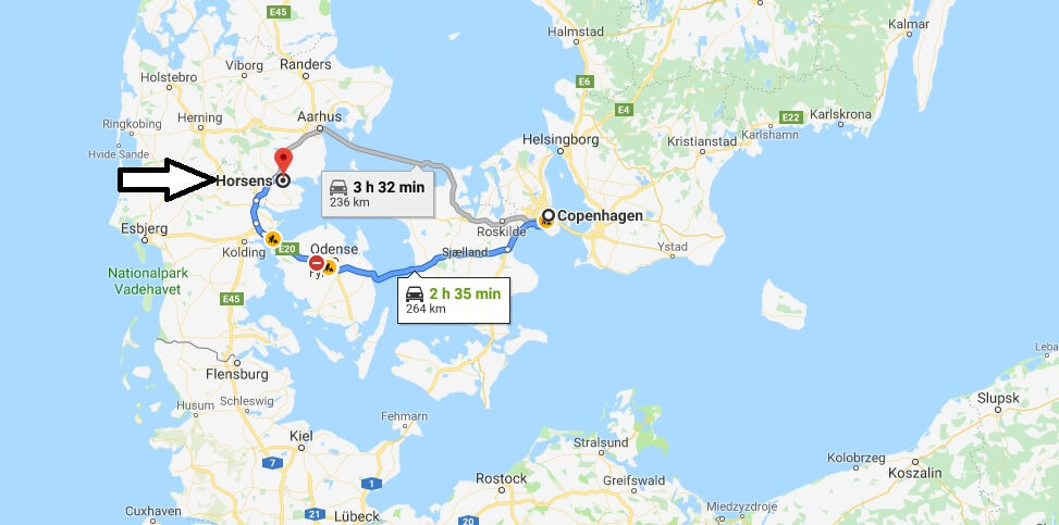 Where is Horsens Located? What Country is Horsens in? Horsens Map