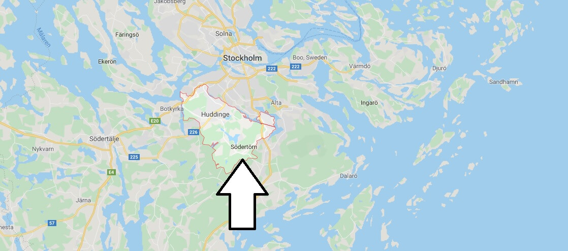 Where is Huddinge Located? What Country is Huddinge in? Huddinge Map