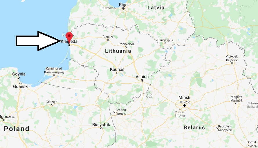 Where is Klaipeda Located? What Country is Klaipeda in? Klaipeda Map
