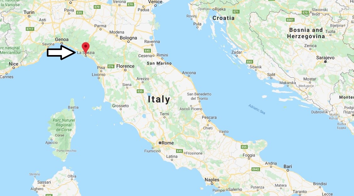 Where is La Spezia Located? What Country is La Spezia in? La Spezia Map