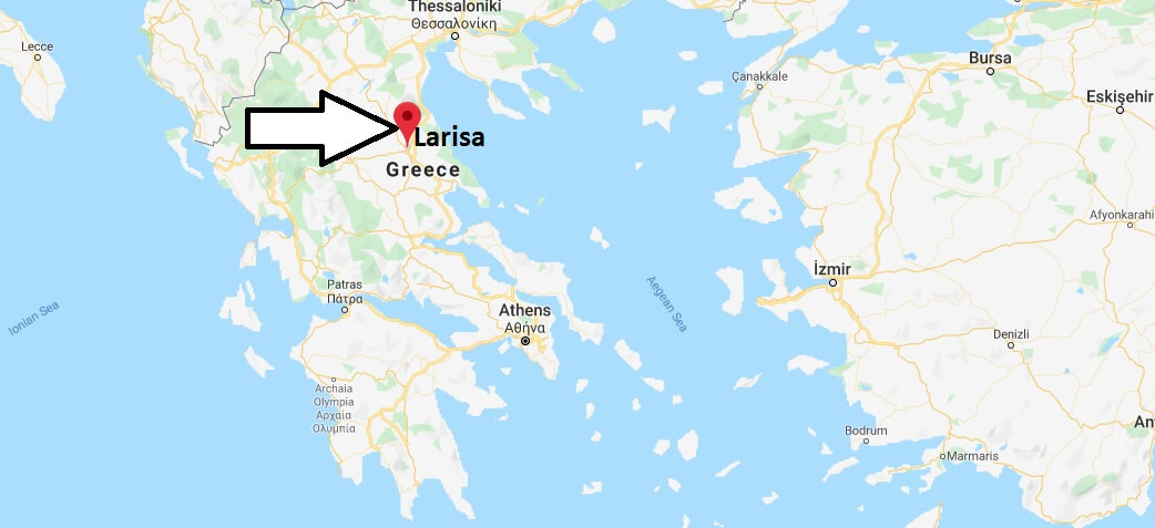 Where is Larisa Located? What Country is Larisa in? Larisa Map