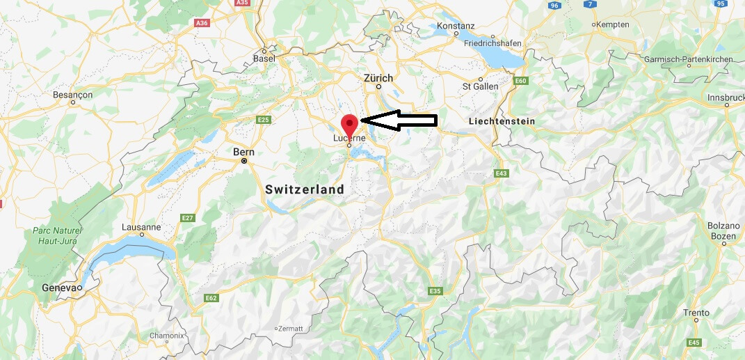 Where is Luzern Located? What Country is Luzern in? Luzern Map