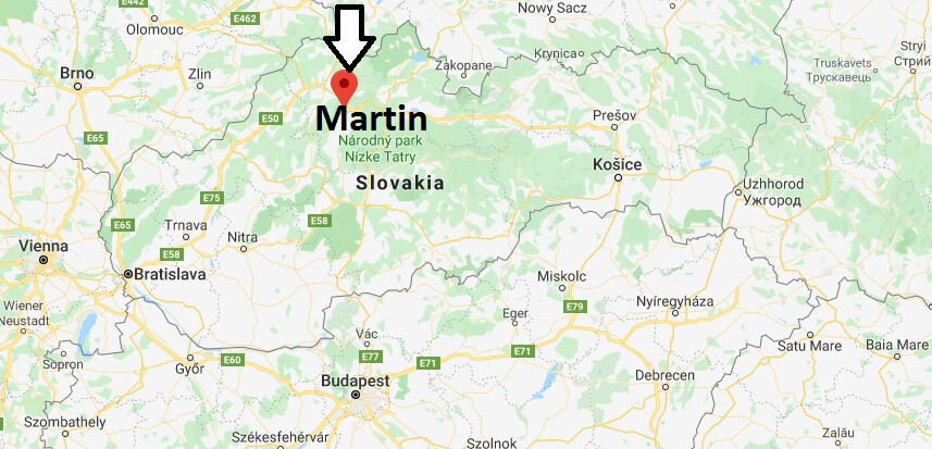 Where is Martin Located? What Country is Martin in? Martin Map