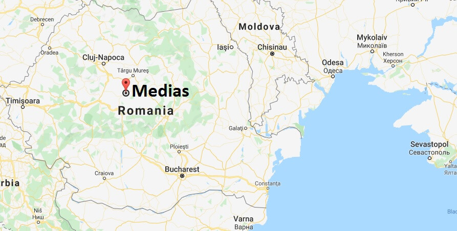 Where is Medias Located? What Country is Medias in? Medias Map