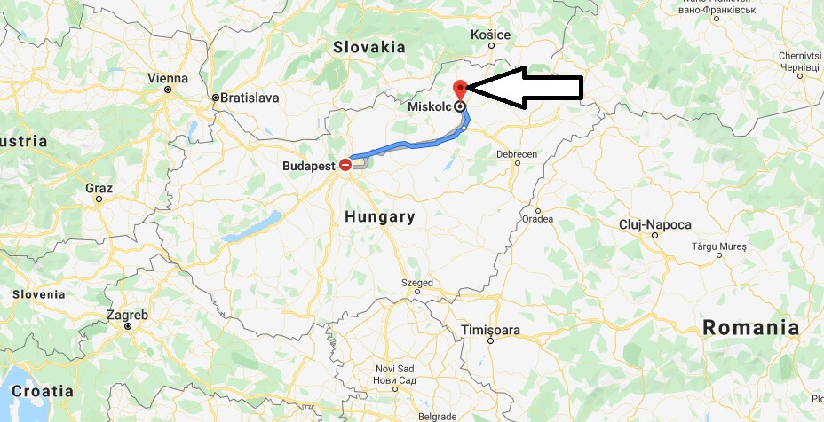 Where is Miskolc Located? What Country is Miskolc in? Miskolc Map