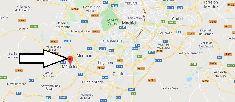 Where is Móstoles Located? What Country is Móstoles in? Móstoles Map