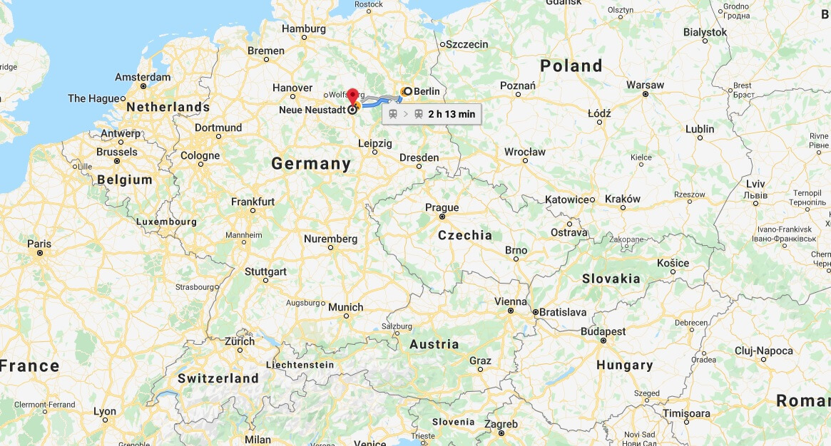 Where is Neue Neustadt Located? What Country is Neue Neustadt in? Neue Neustadt Map