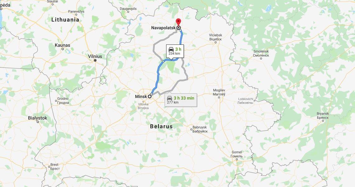 Where is Novopolotsk Located? What Country is Novopolotsk in? Novopolotsk Map
