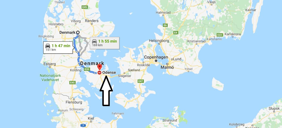 Where is Odense Located? What Country is Odense in? Odense Map