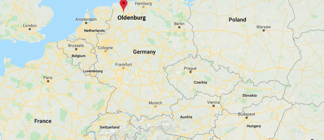Where is Oldenburg Located? What Country is Oldenburg in? Oldenburg Map