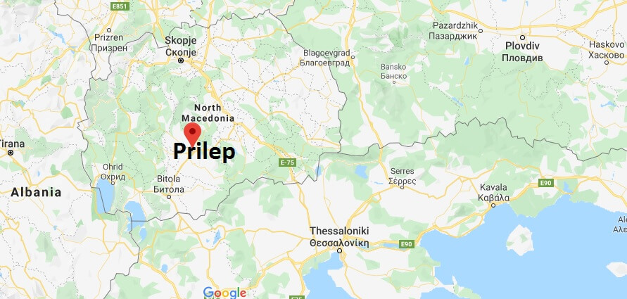 Where is Prilep Located? What Country is Prilep in? Prilep Map