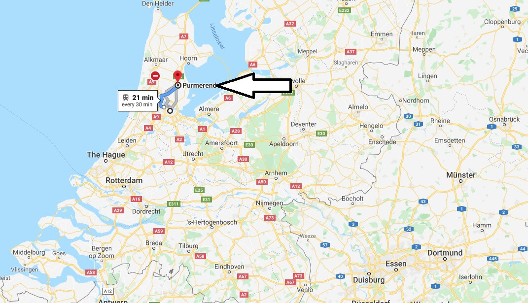 Where is Purmerend Located? What Country is Purmerend in? Purmerend Map