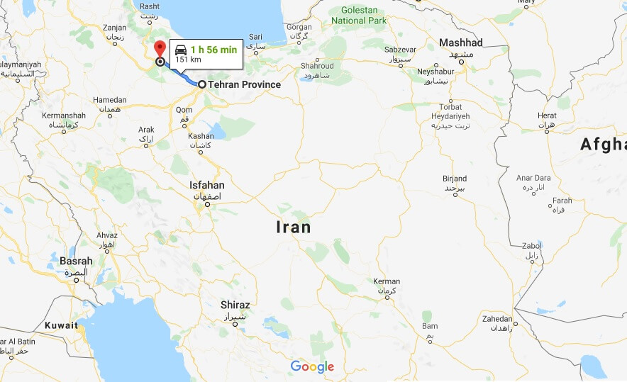 Where is Qazvin Located? What Country is Qazvin in? Qazvin Map