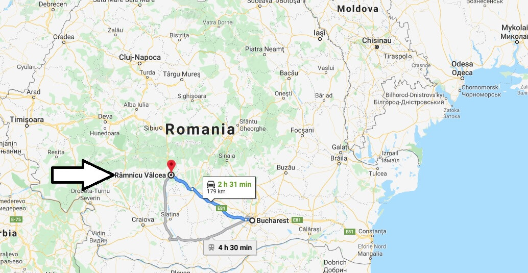 Where is Râmnicu Vâlcea Located? What Country is Râmnicu Vâlcea in? Râmnicu Vâlcea Map