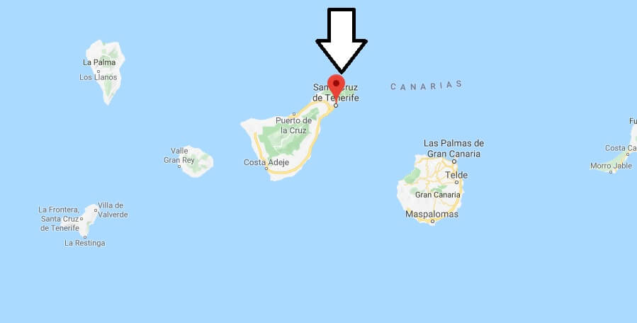Where is Santa Cruz de Tenerife Located? What Country is Santa Cruz de Tenerife in? Santa Cruz de Tenerife Map