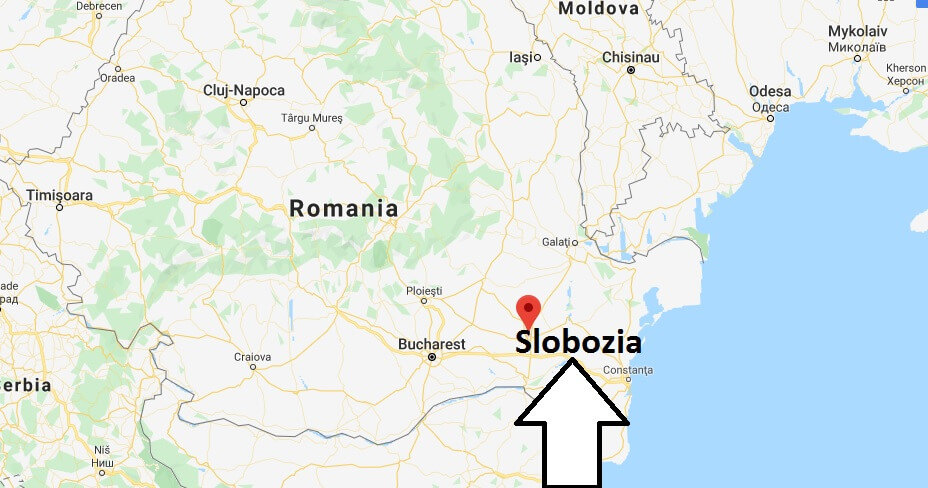 Where is Slobozia Located What Country is Slobozia in Slobozia Map