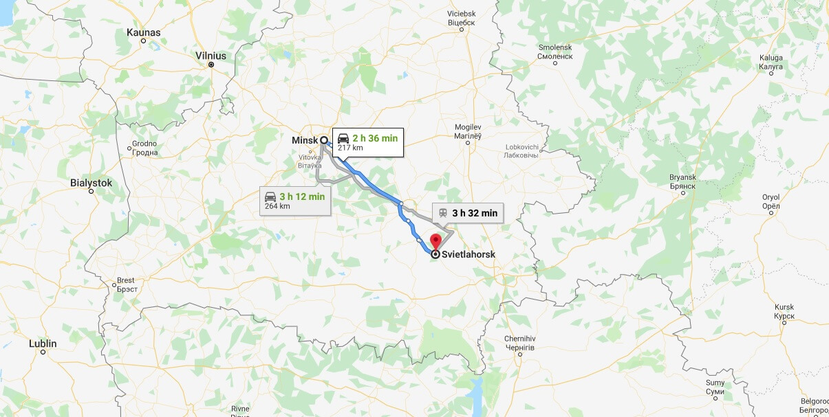 Where is Svetlogorsk Located? What Country is Svetlogorsk in? Svetlogorsk Map