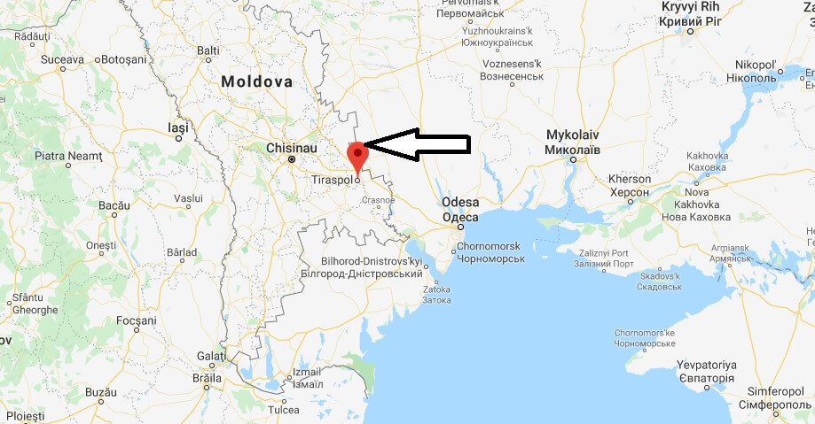 Where is Tiraspol Located? What Country is Tiraspol in? Tiraspol Map
