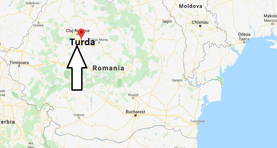 Where is Turda Located? What Country is Turda in? Turda Map