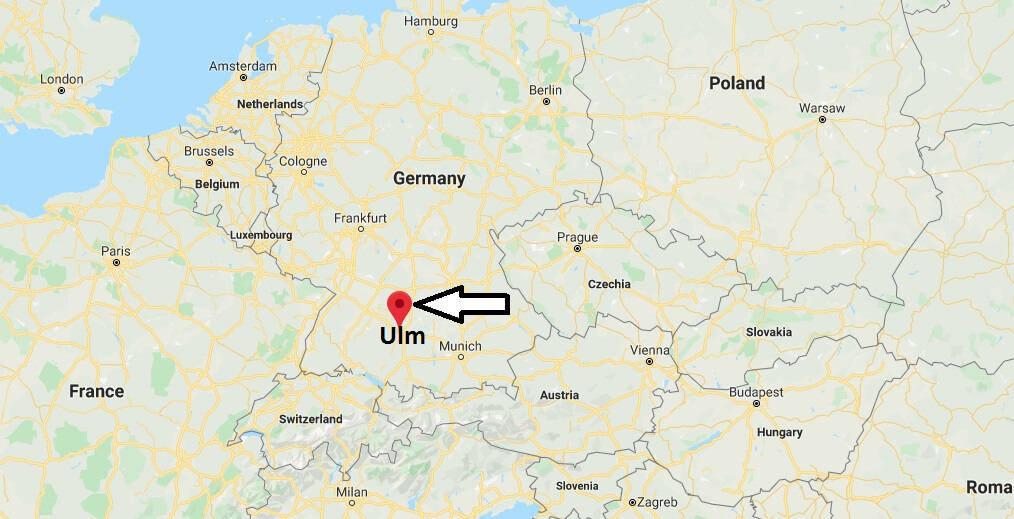 Where is Ulm Located? What Country is Ulm in? Ulm Map