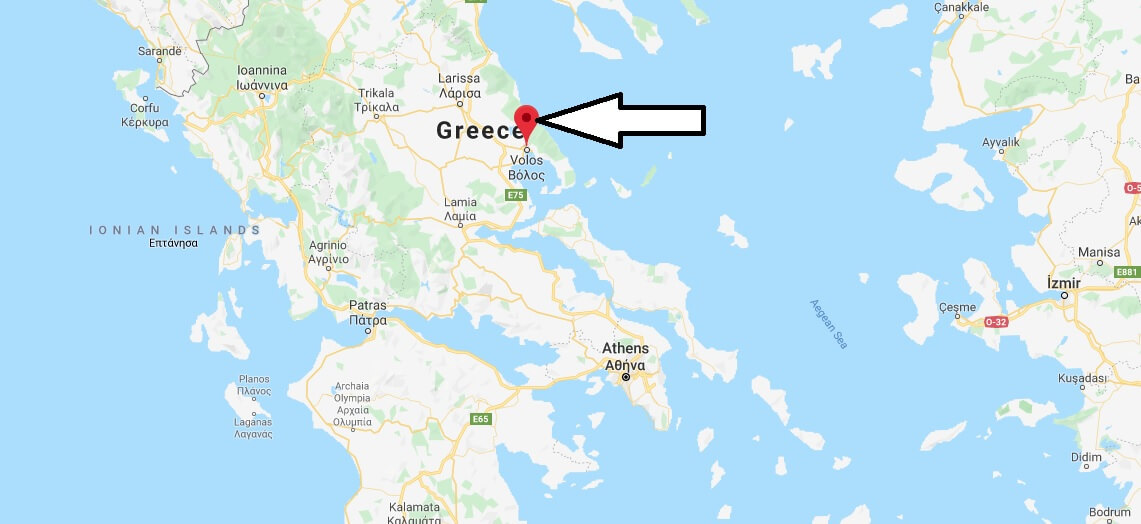 Where is Volos Located? What Country is Volos in? Volos Map