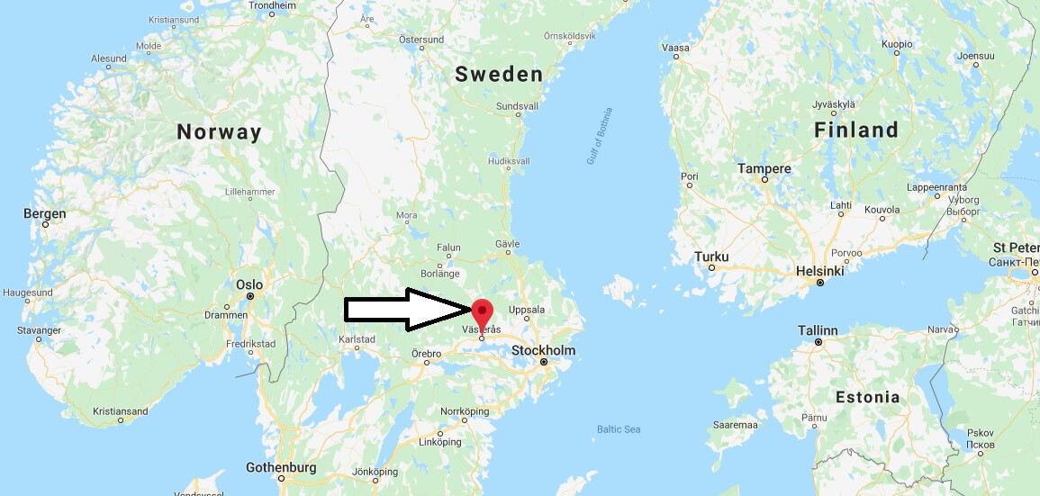 Where is Västerås Located? What Country is Västerås in? Västerås Map