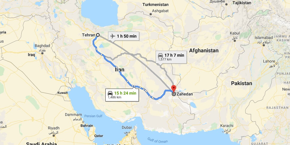 Where is Zahedan Located? What Country is Zahedan in? Zahedan Map