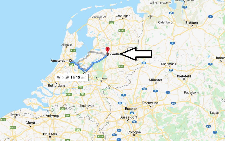 Where is Zwolle Located? What Country is Zwolle in? Zwolle Map