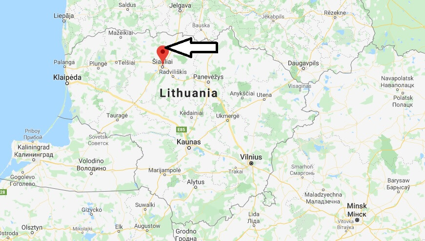 Where is Šiauliai Located? What Country is Šiauliai in? Šiauliai Map