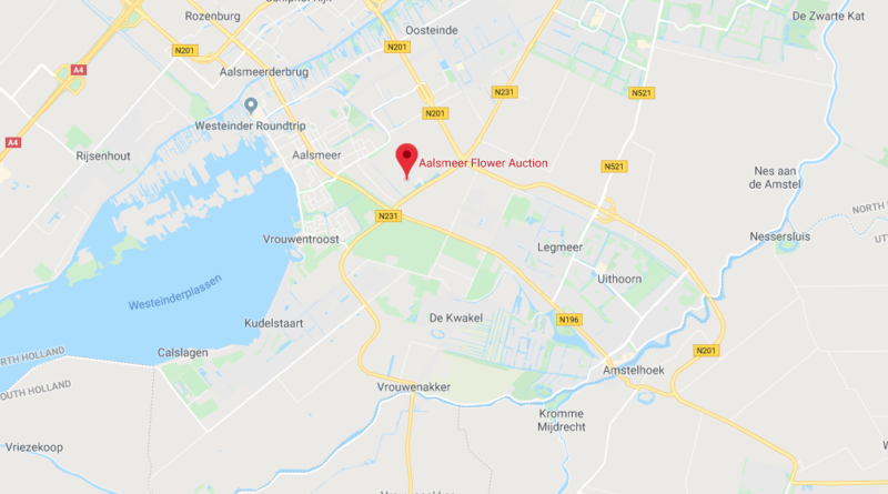 Where is Aalsmeer Flower Auction