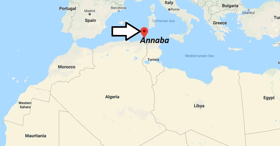 Where is Annaba Located? What Country is Annaba in? Annaba Map
