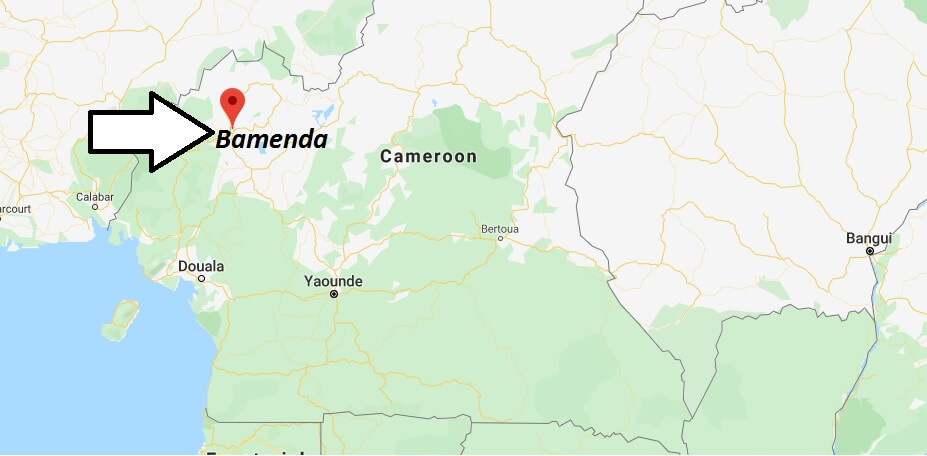 Where is Bamenda Located? What Country is Bamenda in? Bamenda Map