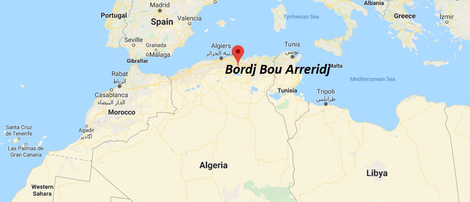 Where is Bordj Bou Arreridj Located? What Country is Bordj Bou Arreridj in? Bordj Bou Arreridj Map