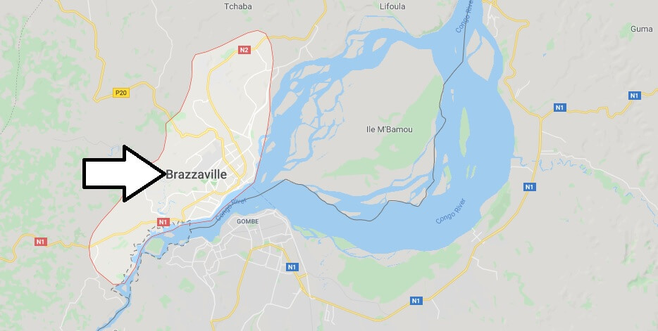 Where is Brazzaville Located? What Country is Brazzaville in? Brazzaville Map