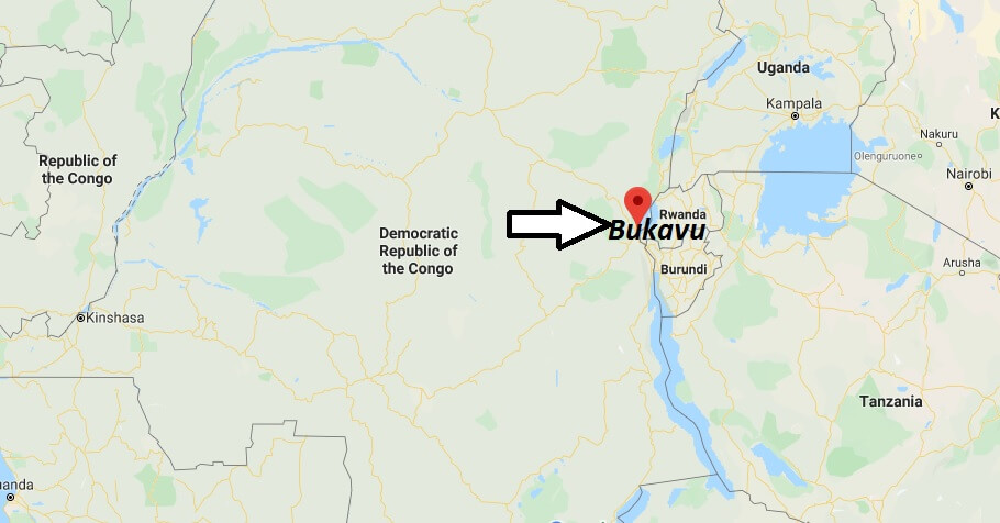 Where is Bukavu Located? What Country is Bukavu in? Bukavu Map