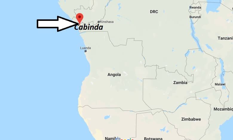 Where is Cabinda Located? What Country is Cabinda in? Cabinda Map