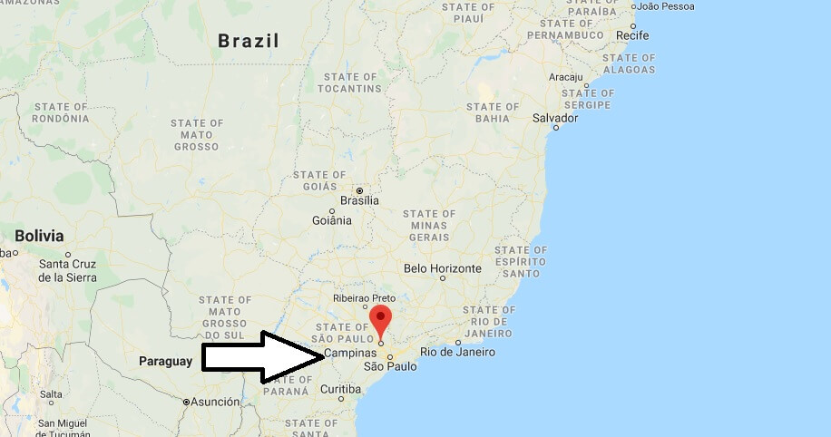 Where is Campinas Located? What Country is Campinas in? Campinas Map