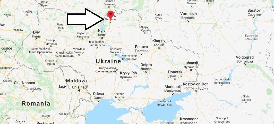 Where is Chernihiv Located? What Country is Chernihiv in? Chernihiv Map