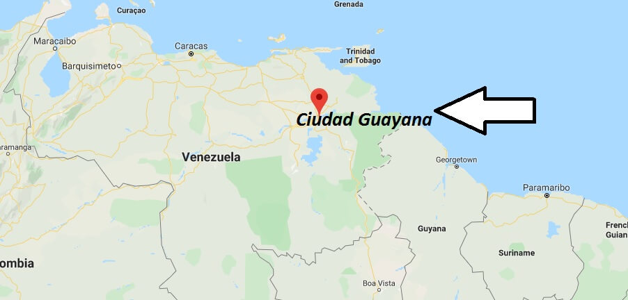 Where is Ciudad Guayana Located? What Country is Ciudad Guayana in? Ciudad Guayana Map
