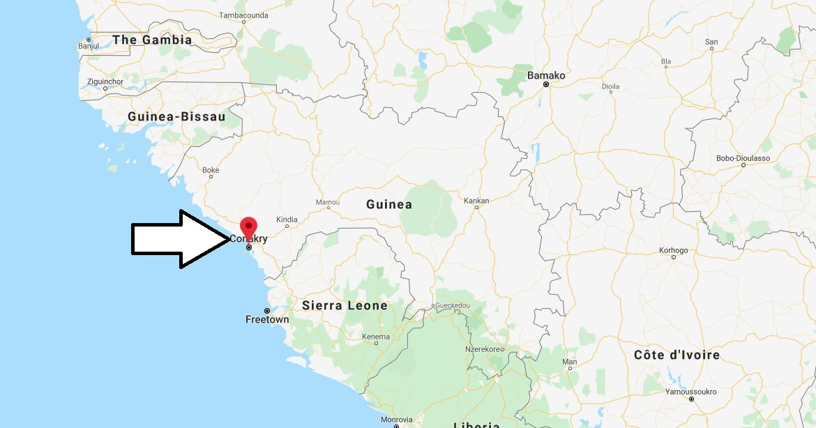 Where is Conakry Located? What Country is Conakry in? Conakry Map
