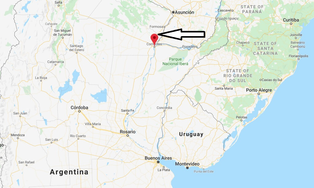 Where is Corrientes Located? What Country is Corrientes in? Corrientes Map