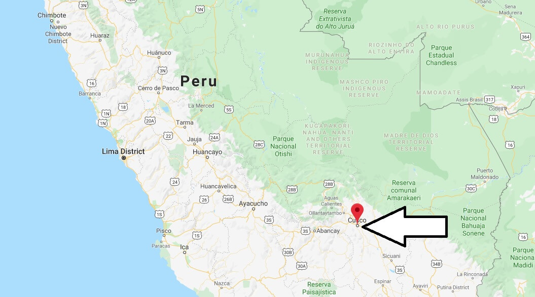 Where is Cusco Located? What Country is Cusco in? Cusco Map
