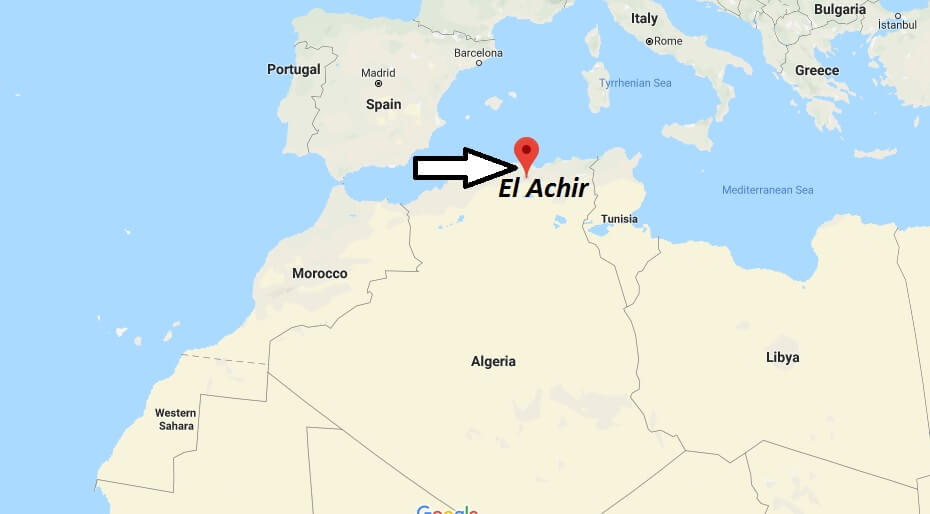 Where is El Achir Located? What Country is El Achir in? El Achir Map