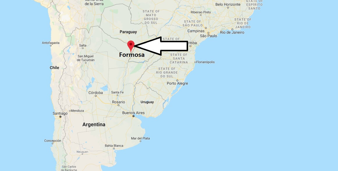 Where is Formosa Located? What Country is Formosa in? Formosa Map