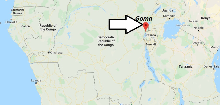 Where is Goma Located? What Country is Goma in? Goma Map