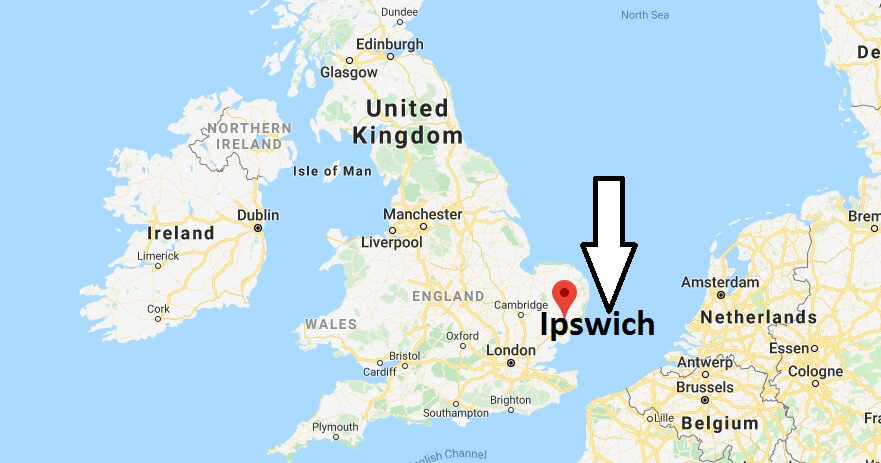 Where is Ipswich Located? What Country is Ipswich in? Ipswich Map